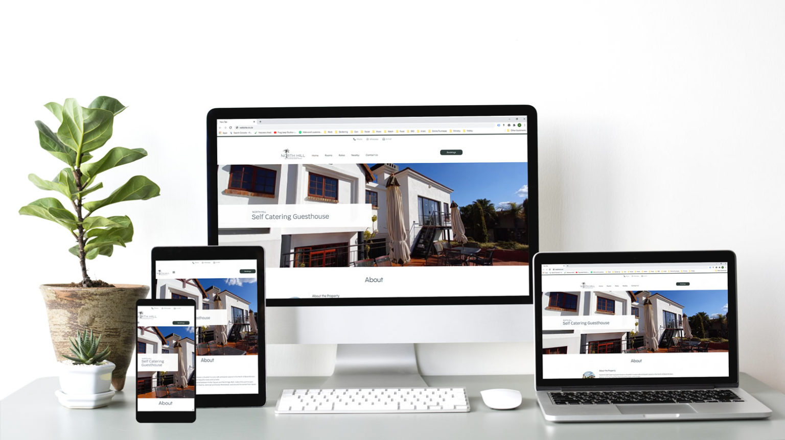 Website designs 2023 North Hill Guesthouse