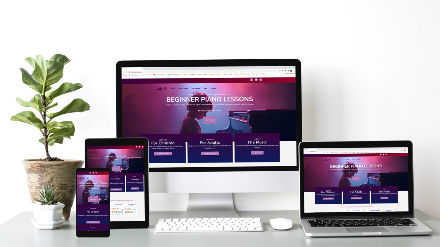 Website Design 2025 Muzette
