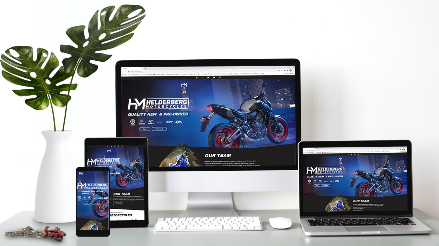 Website Design 2025 Helderberg Motorcycles