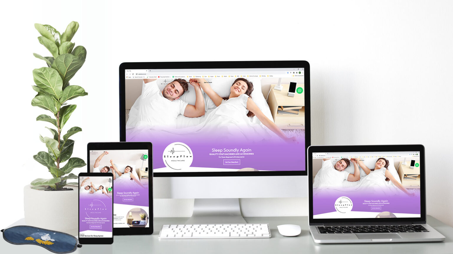 Website Design 2025 Sleepflow